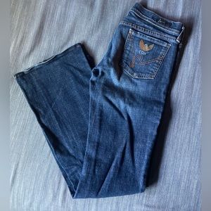 Citizens of Humanity size 28x31 low waist flare